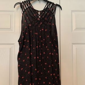 Torrid Sleeveless Strappy Blouse